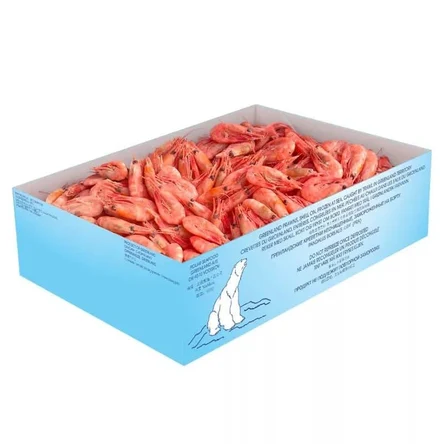 Креветки 90/120 вес 5% 1/5 Гренландия